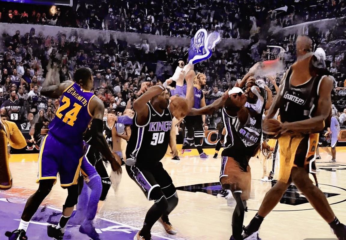 2017年湖人国王NBA经典对决回顾：激情碰撞与战术解析(图1)